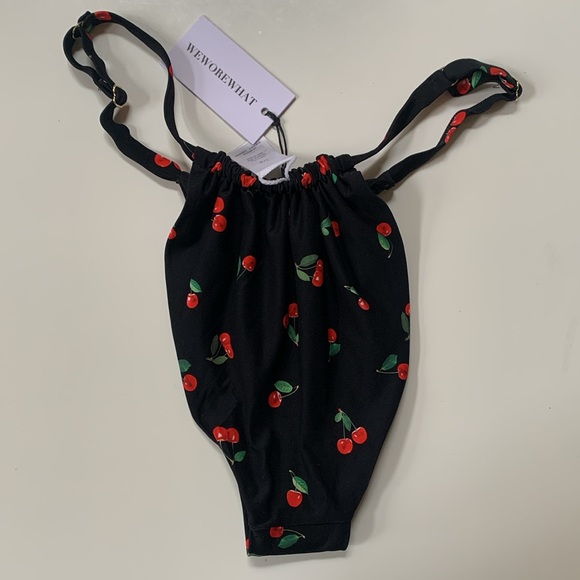 ⭐️HOST PICK⭐️ [L] NWT 👙WEWOREWHAT adjustable bikini bottoms - Picture 6 of 6